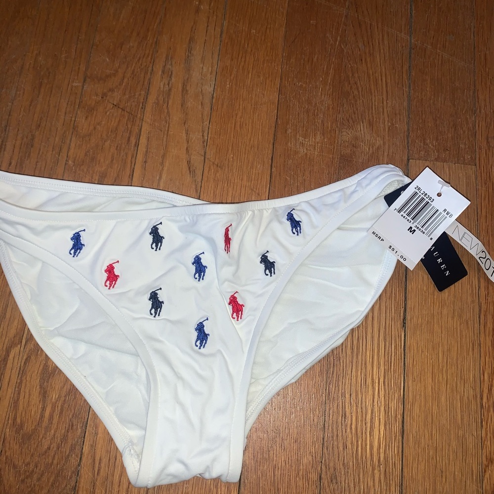 Polo bathing suit bottom
